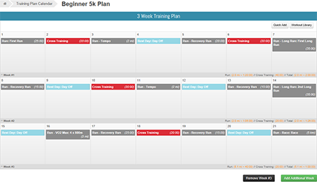 Coaching Training Plans